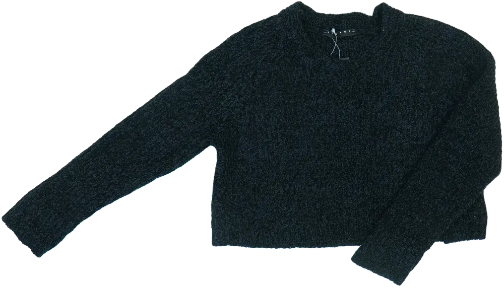 Fekete Sisley Kötött pulcsi EU 128 / UK 8 év / US 8 év/M