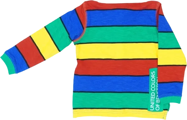 Többszínű Benetton Galléros póló EU 98 / UK 3 év / US 3T