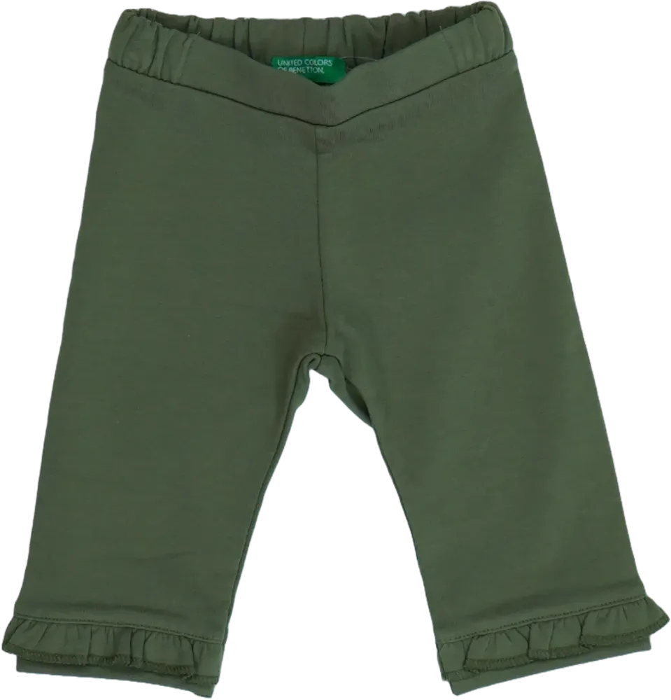 Zöld Benetton Baby nadrág EU 68 / UK 3-6 hónap / US 3-6 hónap