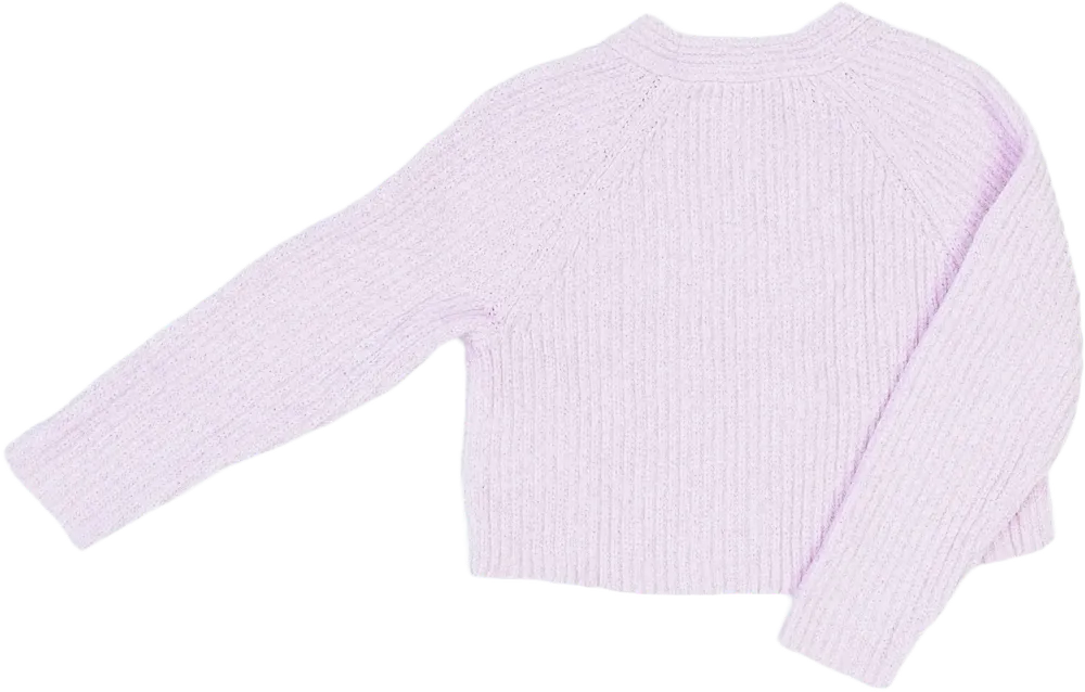 Rózsaszín Sisley Kötött pulcsi EU 122 / UK 7 év / US 7 év/M