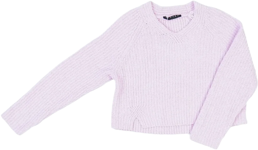 Rózsaszín Sisley Kötött pulcsi EU 122 / UK 7 év / US 7 év/M