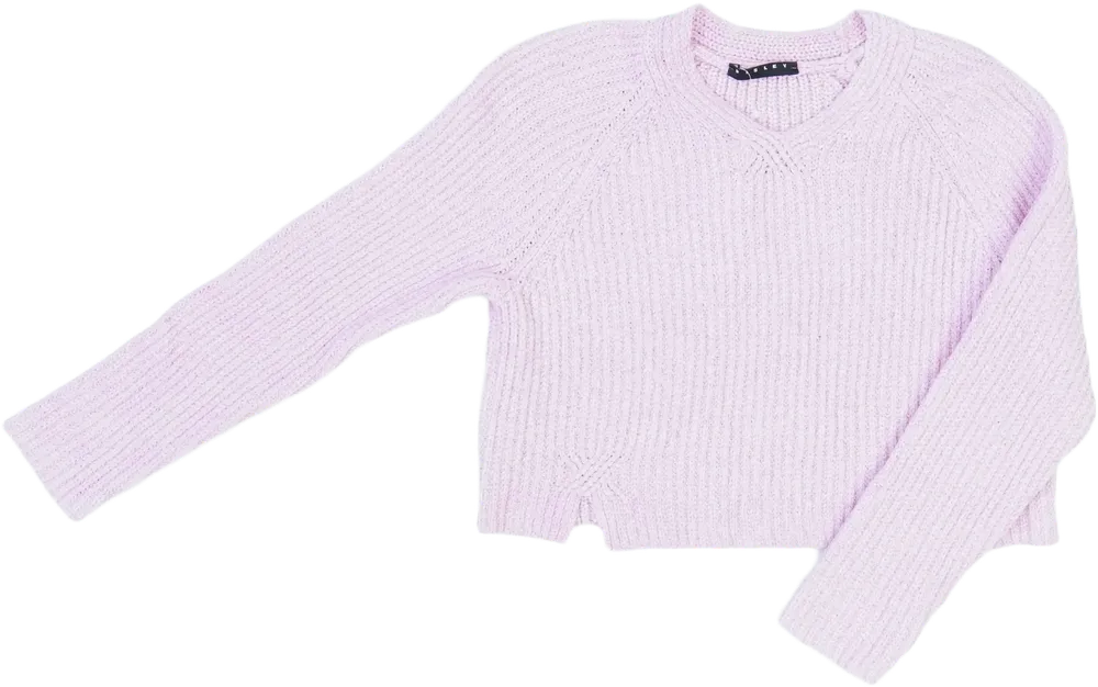 Rózsaszín Sisley Kötött pulcsi EU 128 / UK 8 év / US 8 év/M
