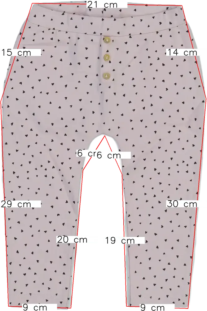 Rózsaszín Benetton Baby nadrág EU 86 / UK 12-18 hónap / US 18 hónap