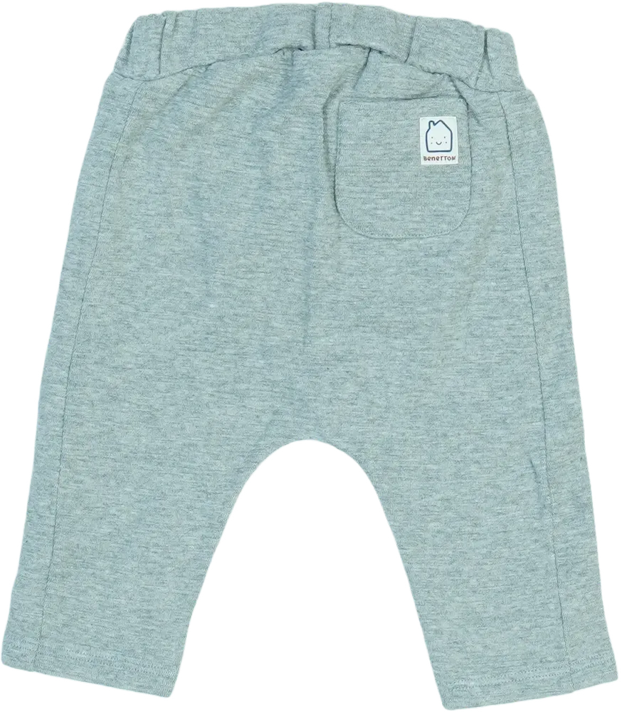 Szürke Benetton Melegítőnadrág EU 68 / UK 3-6 hónap / US 3-6 hónap