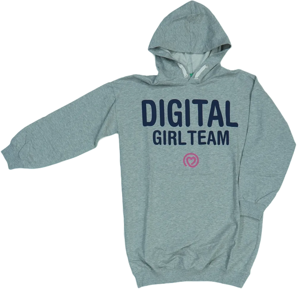 Szürke Benetton Kapucnis pulóver EU 146 / UK 11 év / US 12 év/L