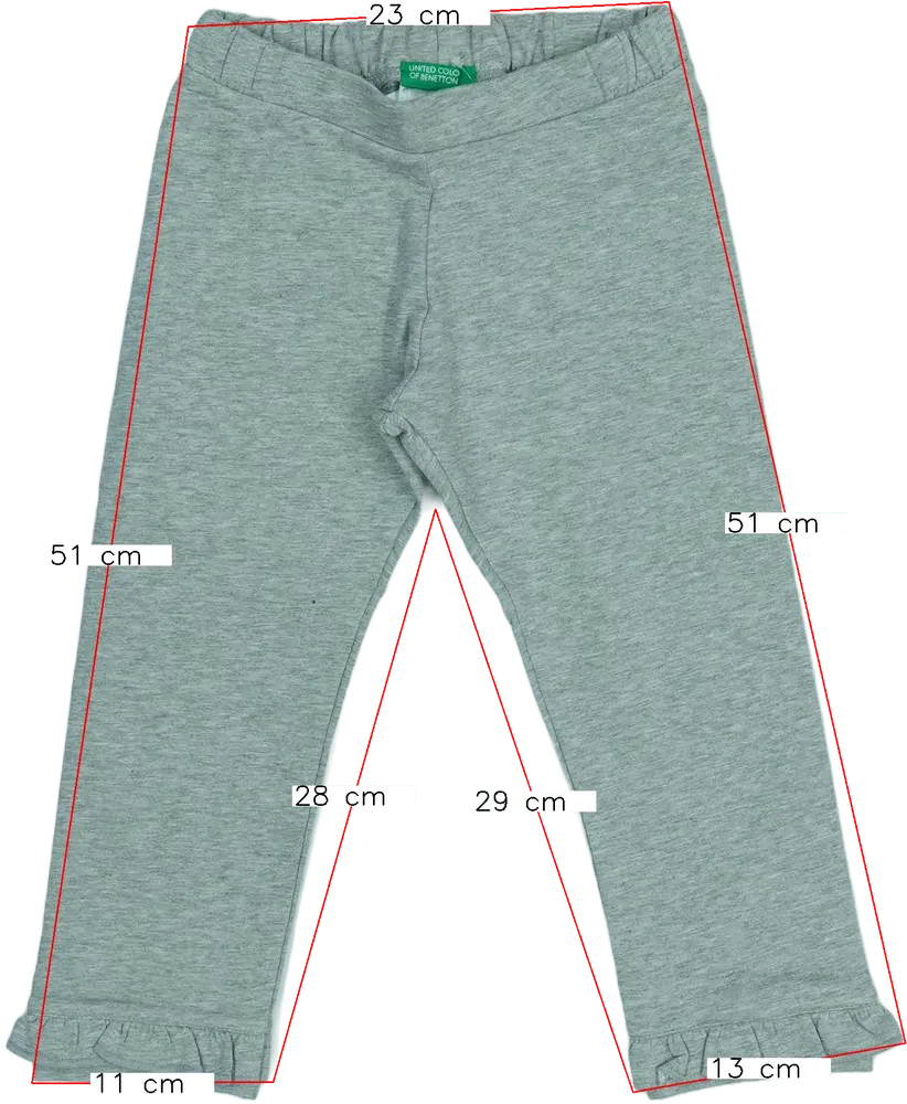 Szürke Benetton Baby nadrág EU 98 / UK 3 év / US 3T
