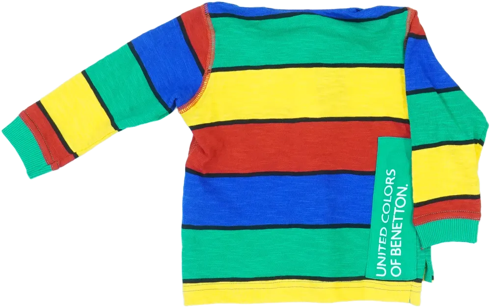 Többszínű Benetton Galléros póló EU 74 / UK 6-9 hónap / US 6-9 hónap