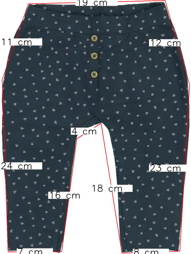 Szürke Benetton Baby nadrág EU 68 / UK 3-6 hónap / US 3-6 hónap