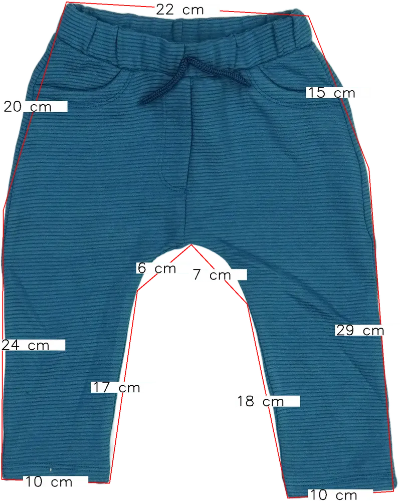 Kék Benetton Baby nadrág EU 86 / UK 12-18 hónap / US 18 hónap