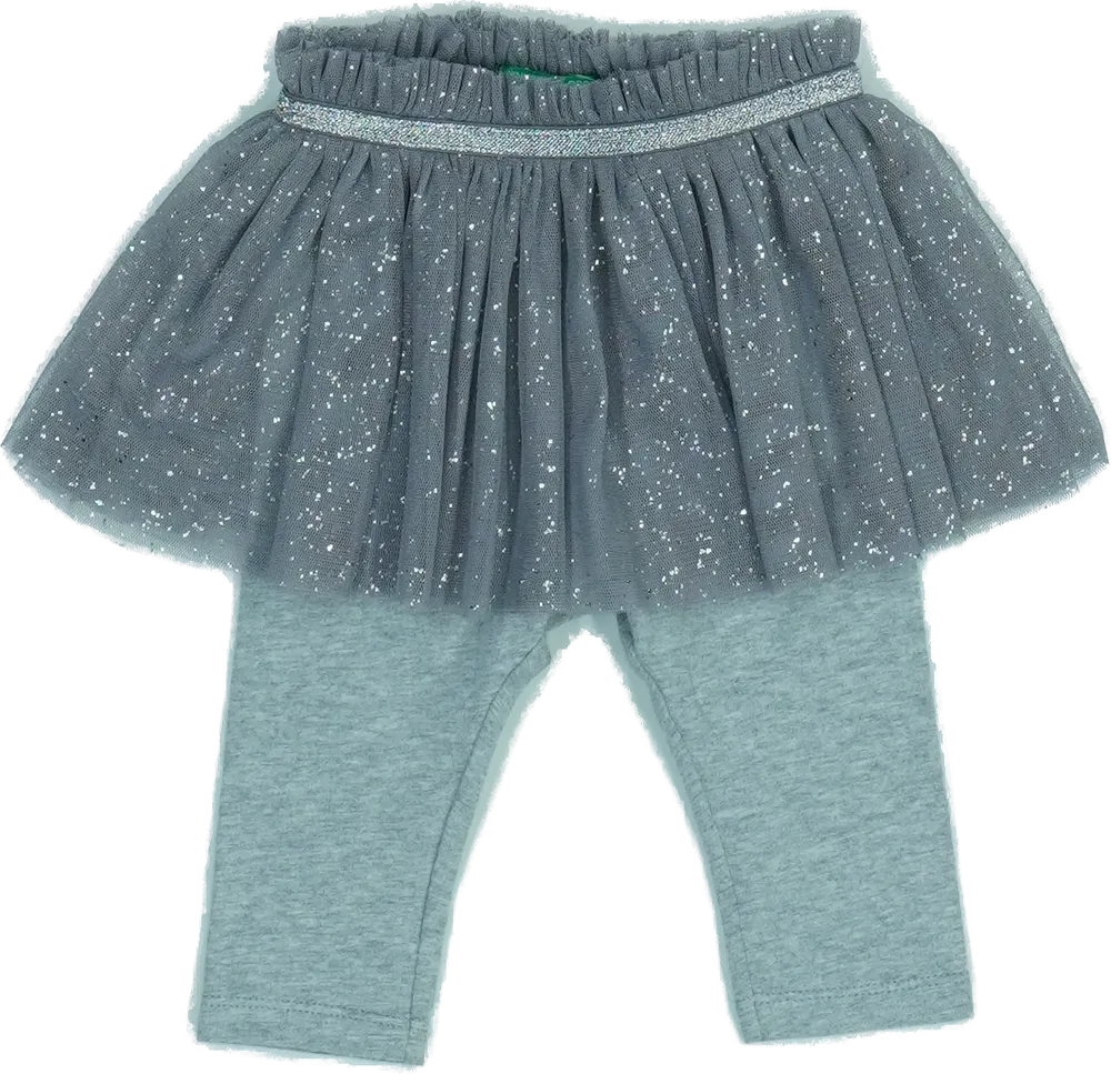 Szürke Benetton Leggings EU 68 / UK 3-6 hónap / US 3-6 hónap