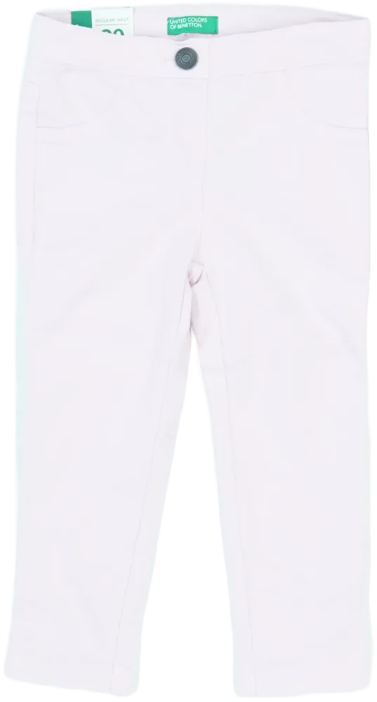 Rózsaszín Benetton Hosszúnadrág EU 92 / UK 2 év / US 2T