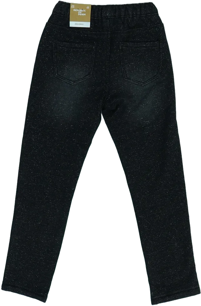 Fekete OVS Leggings EU 116 / UK 6 év / US 6 év/S