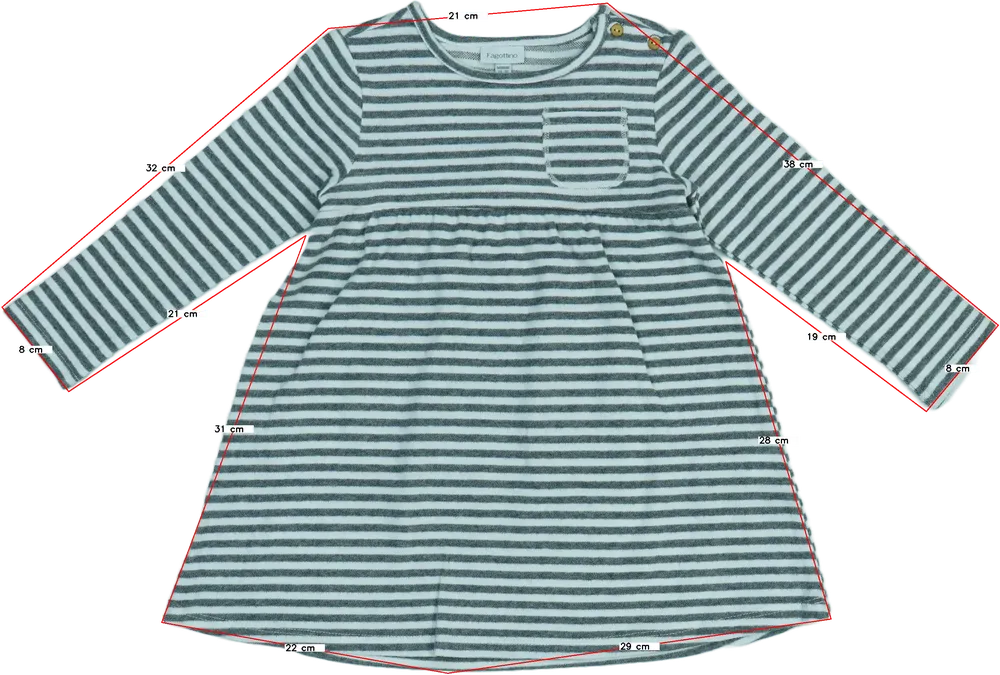 Szürke OVS - Fagottino Ruha EU 92 / UK 2 év / US 2T