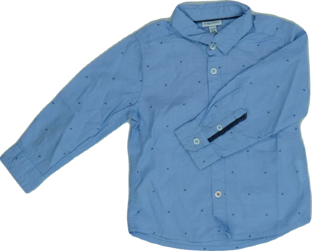 Kék OVS - Fagottino Ing EU 80 / UK 9-12 hónap / US 12 hónap