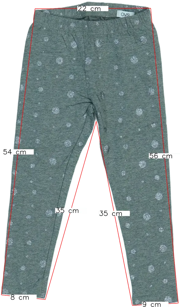 Szürke OVS Leggings EU 104 / UK 4 év / US 4T/XS