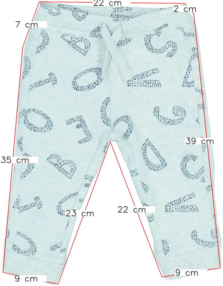 Szürke OVS - Fagottino Melegítőnadrág EU 86 / UK 12-18 hónap / US 18 hónap