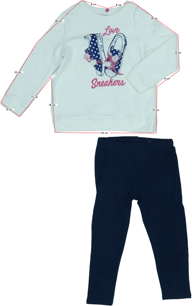 Multicoloured OVS 2-piece set - Top &amp; Bottom EU 104 / UK 4 years / US 4T/XS