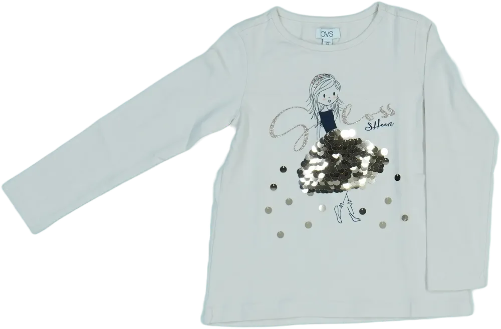 Barna OVS Hosszú ujjú felső EU 104 / UK 4 év / US 4T/XS