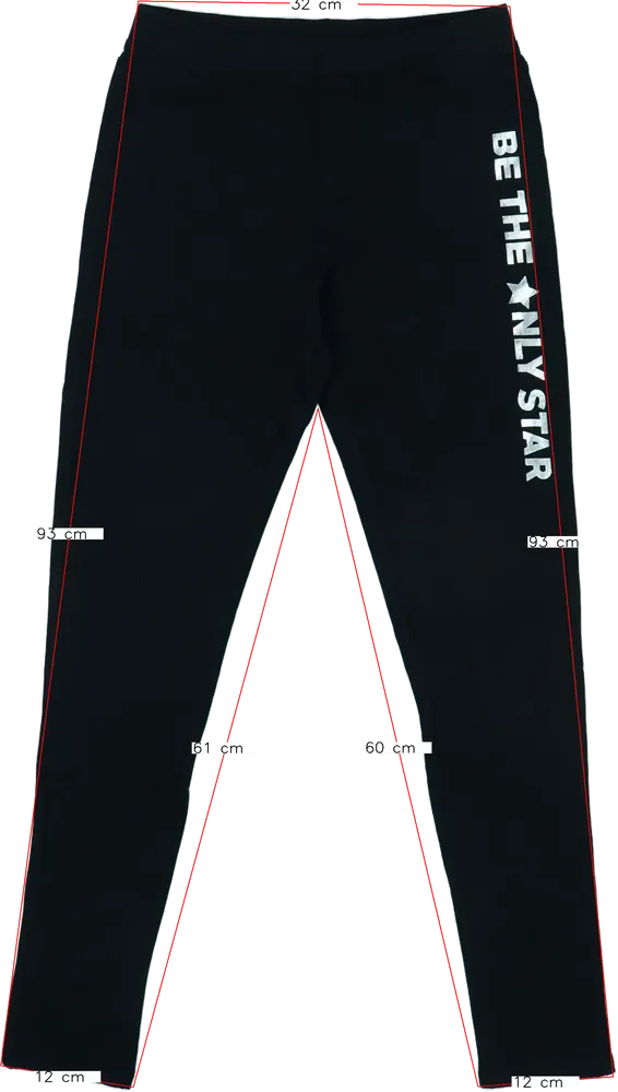 Fekete OVS Leggings EU 170 / UK 15 év / US XL