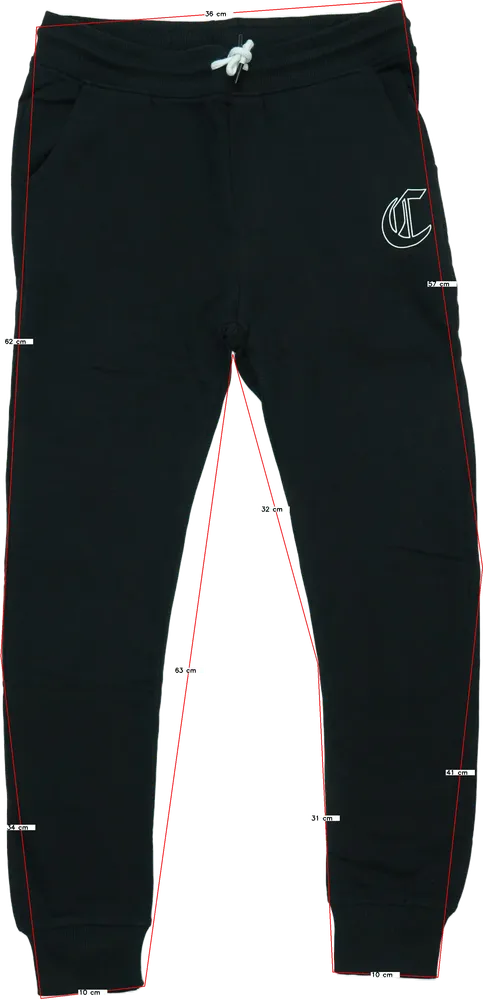 Fekete OVS Melegítőnadrág EU 164 / UK 14 év / US 14 év/XL