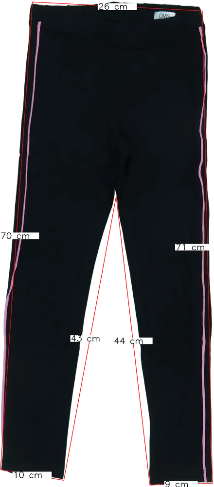 Fekete OVS Leggings EU 134 / UK 9 év / US 9 év/L