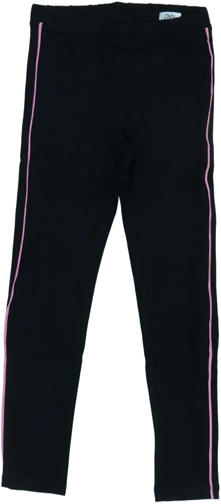 Fekete OVS Leggings EU 134 / UK 9 év / US 9 év/L