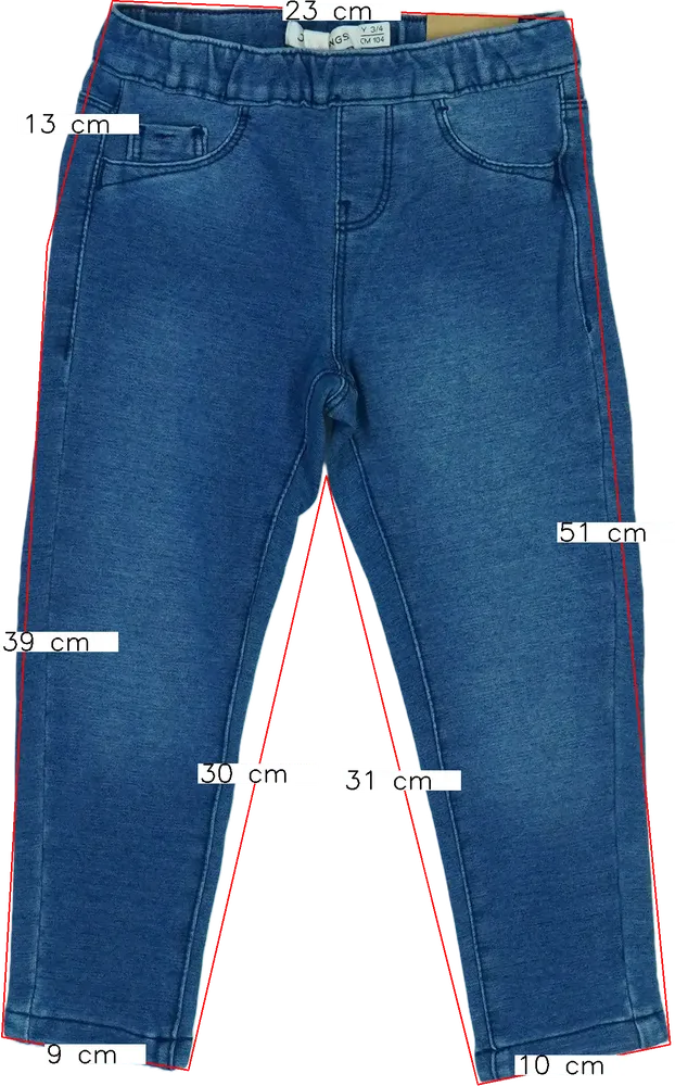 Kék OVS Leggings EU 104 / UK 4 év / US 4T/XS