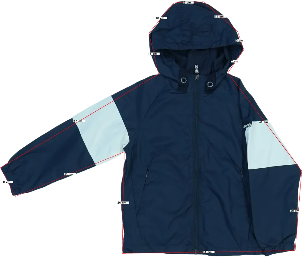 Kék OVS Széldzseki EU 110 / UK 5 év / US 5 év/XS