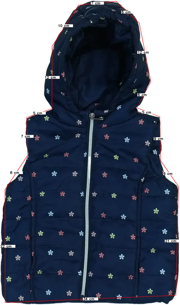 Kék OVS - Fagottino Mellény EU 92 / UK 2 év / US 2T