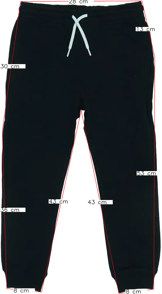 Fekete OVS Melegítőnadrág EU 110 / UK 5 év / US 5 év/XS