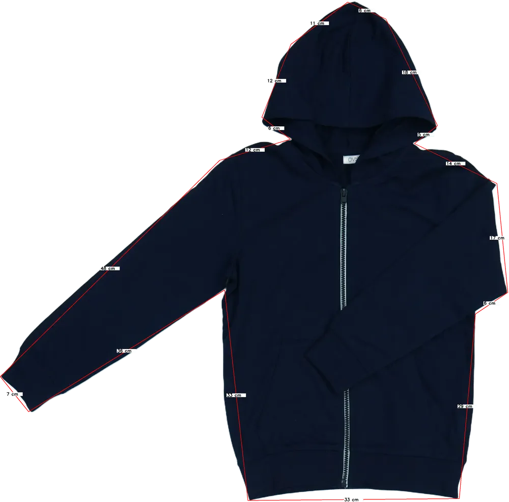 Kék OVS Kapucnis pulóver EU 134 / UK 9 év / US 9 év/L