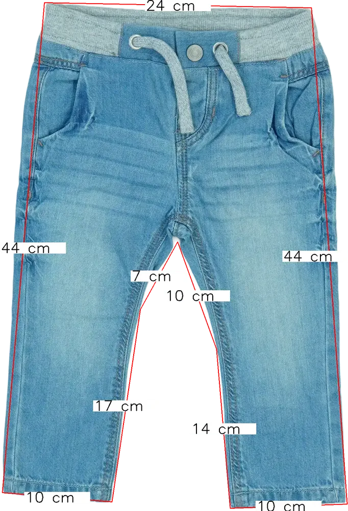 Kék OVS - Fagottino Farmernadrág EU 80 / UK 9-12 hónap / US 12 hónap