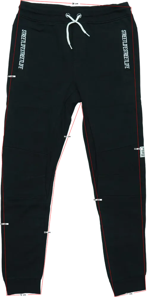Fekete OVS Melegítőnadrág EU 164 / UK 14 év / US 14 év/XL