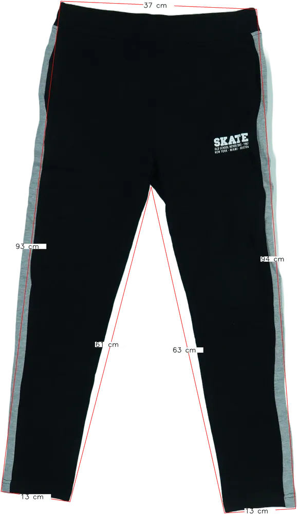 Fekete OVS Melegítőnadrág EU 164 / UK 14 év / US 14 év/XL