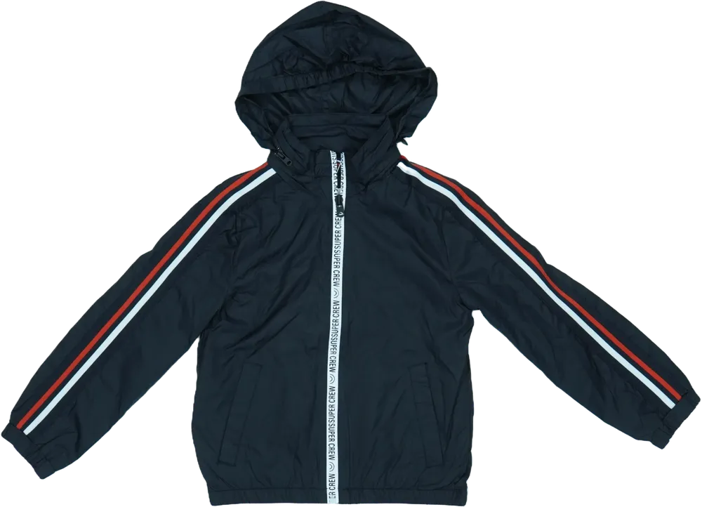 Fekete OVS Széldzseki EU 110 / UK 5 év / US 5 év/XS