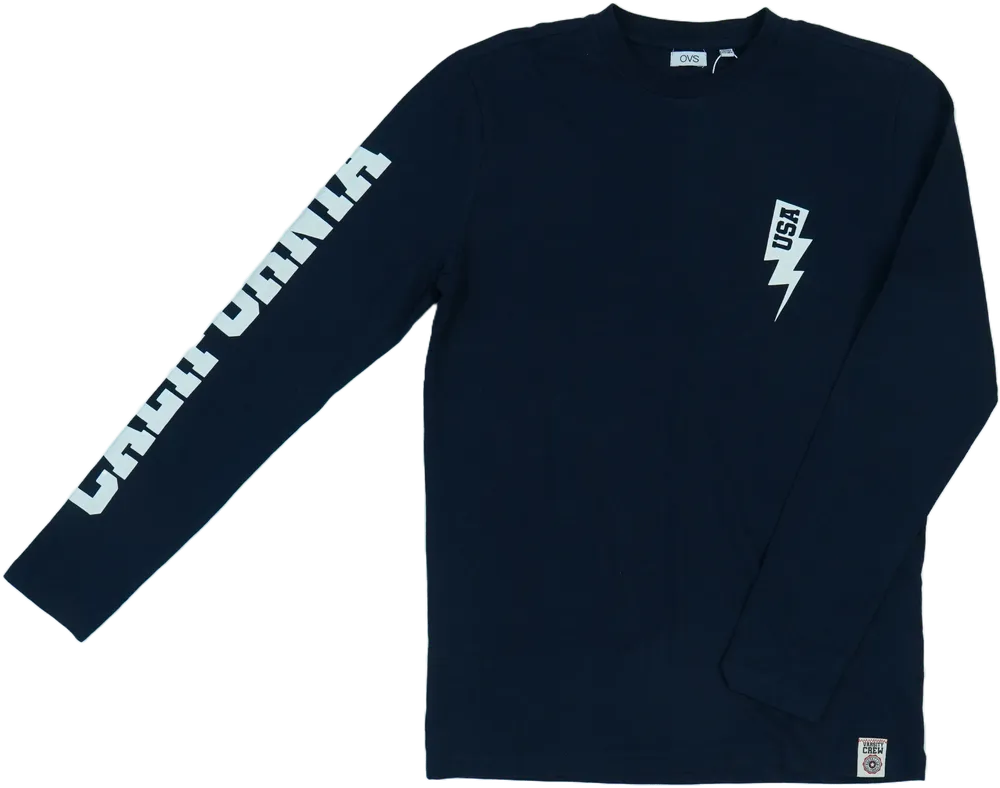 Kék OVS Hosszú ujjú felső EU 164 / UK 14 év / US 14 év/XL
