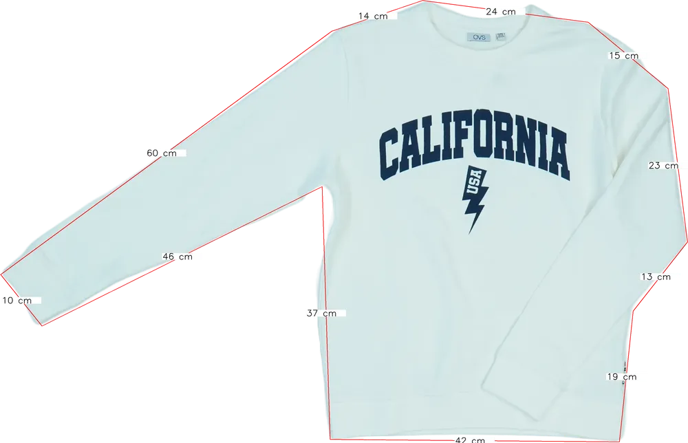 Fehér OVS Kötött pulcsi EU 164 / UK 14 év / US 14 év/XL