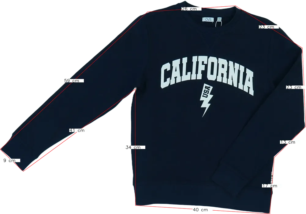 Kék OVS Kötött pulcsi EU 152 / UK 12 év / US 12 év/L