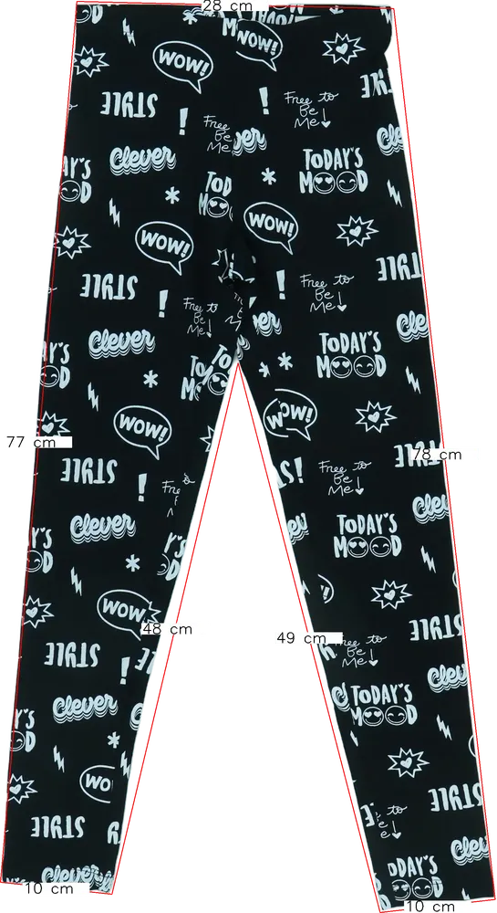 Fekete OVS Leggings EU 146 / UK 11 év / US 12 év/L