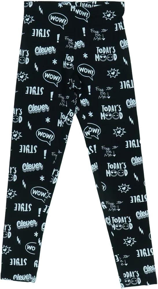 Fekete OVS Leggings EU 146 / UK 11 év / US 12 év/L