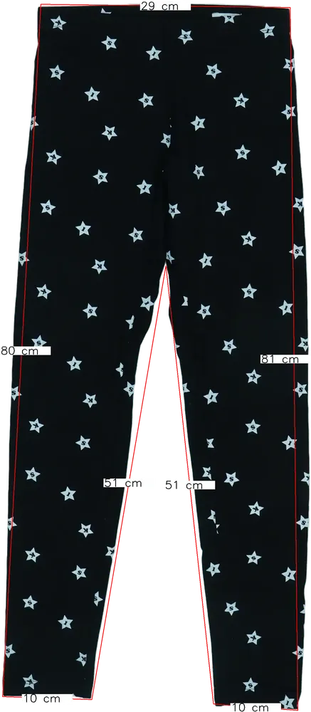 Fekete OVS Leggings EU 152 / UK 12 év / US 12 év/L