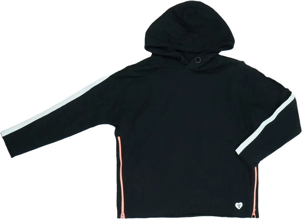 Fekete OVS Kapucnis pulóver EU 146 / UK 11 év / US 12 év/L