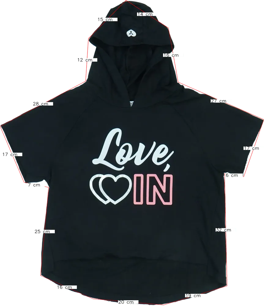 Fekete OVS Póló EU 170 / UK 15 év / US XL