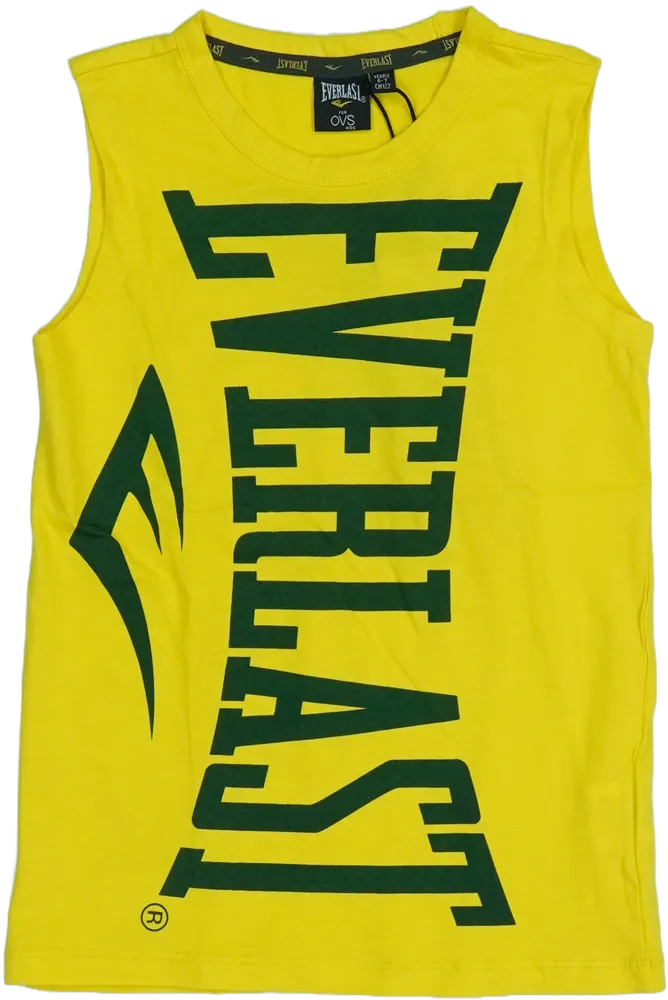 Sárga Everlast Fiú / Férfi atléta EU 122 / UK 7 év / US 7 év/M