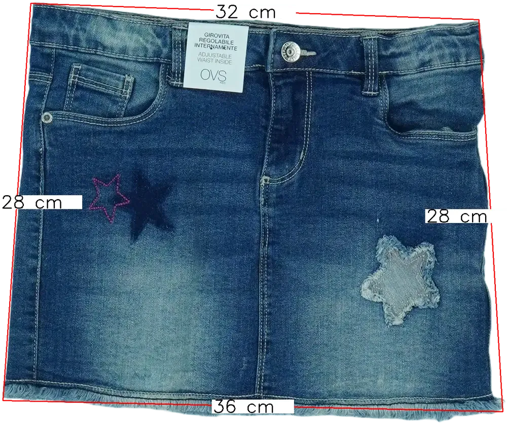 Kék OVS Szoknya EU 134 / UK 9 év / US 9 év/L