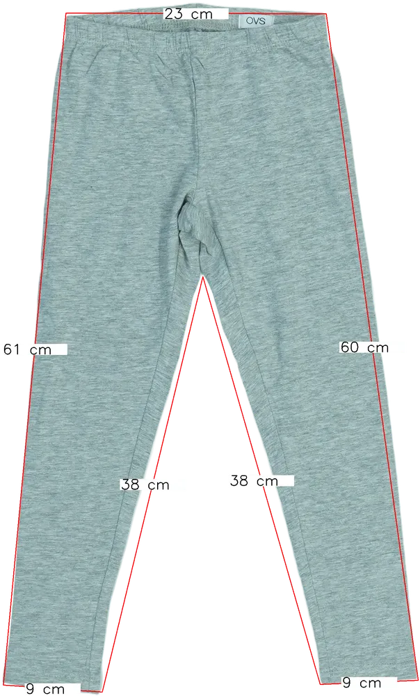 Szürke OVS Leggings EU 116 / UK 6 év / US 6 év/S