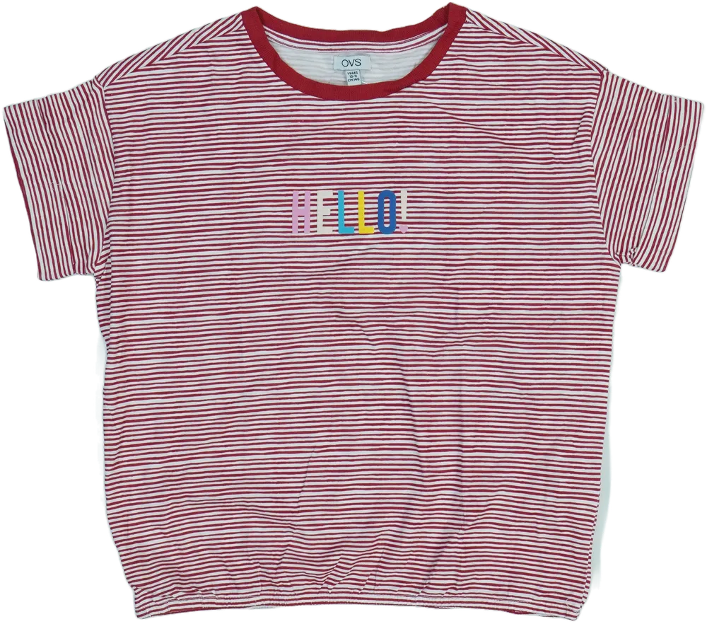 Piros OVS Póló EU 146 / UK 11 év / US 12 év/L