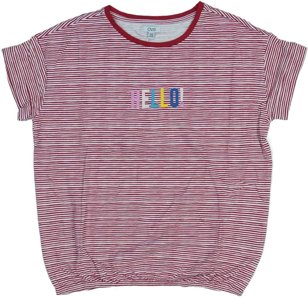 Piros OVS Póló EU 164 / UK 14 év / US 14 év/XL