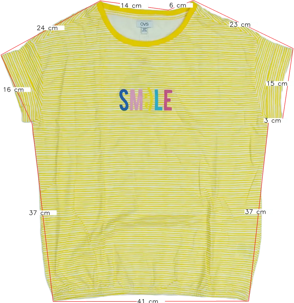 Sárga OVS Póló EU 170 / UK 15 év / US XL