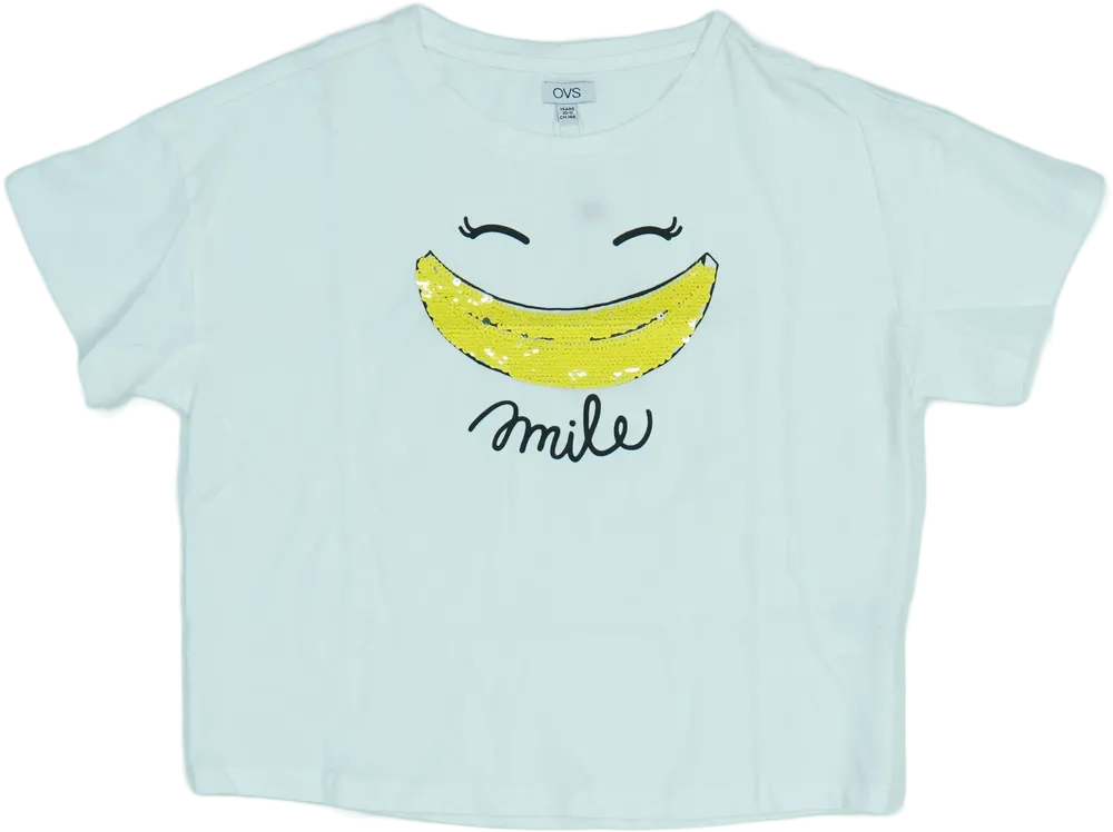 Fehér OVS Póló EU 146 / UK 11 év / US 12 év/L